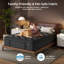 Matelas hybride mi-ferme en mousse à mémoire de forme 14 po avec support pour isolement de mouvement-34111371-34111374
