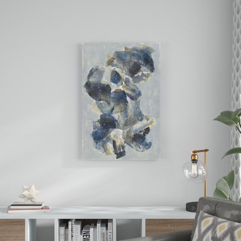 Cristal et pierre I, H 36 po x l 24 po