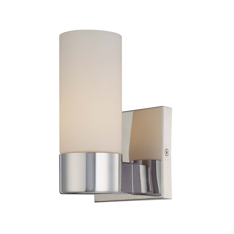 Anjo Steel Armed Sconce, Chrome