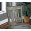 Chaise de comptoir transitionnelle l 19 po (2 / RTC), gris / gris clair