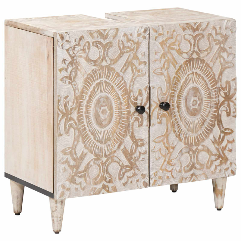 Solid Wood Under Sink Cabinet