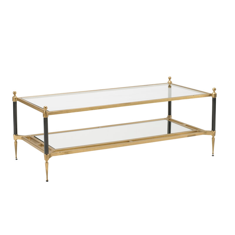 Pierre Glass Top Coffee Table