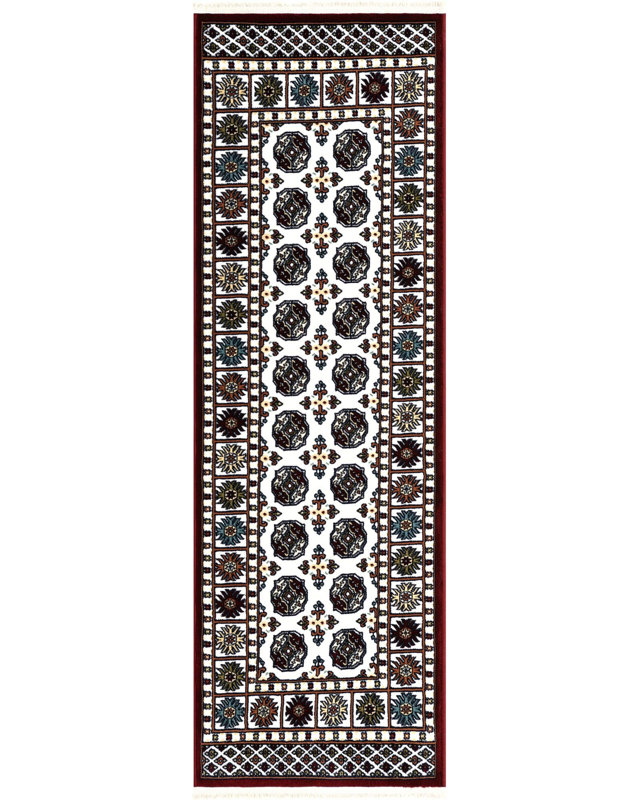 Tapis Carlisle Shali, Tapis de couloir 2 pi x 6 pi 1 po