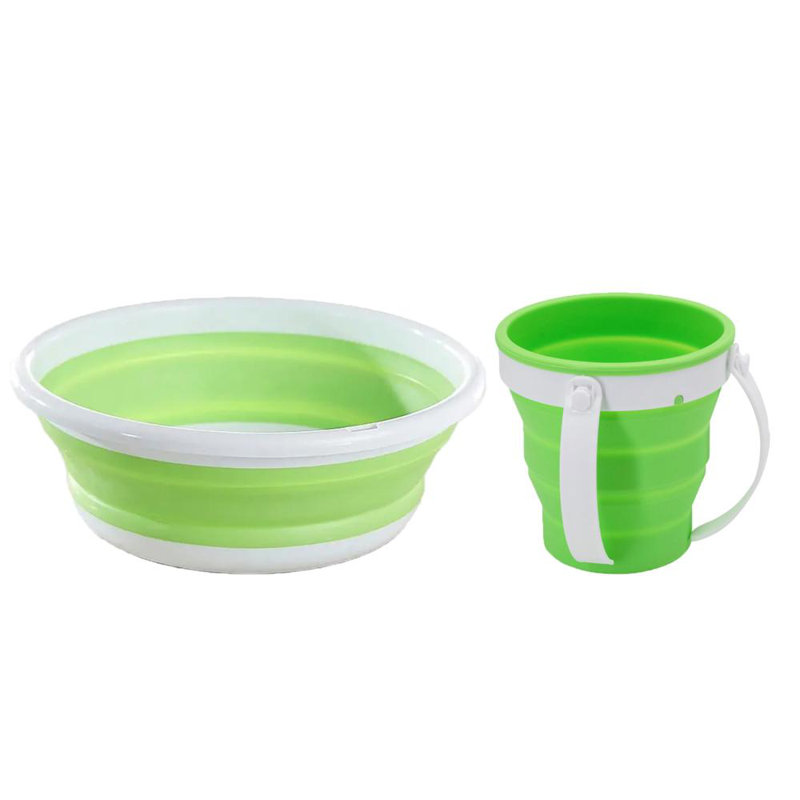 Rebrilliant Chaker Plastic Serving Bowl, Green
