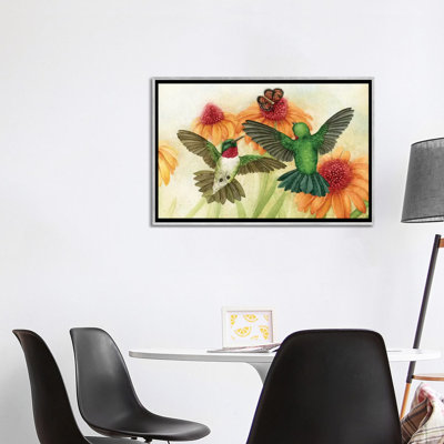 «Humingbird Garden II» par Tracy Lizotte - reproduction d'art