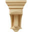10'' H x 5.5'' W x 5.5'' D Wood Bracket / Corbel-91125151