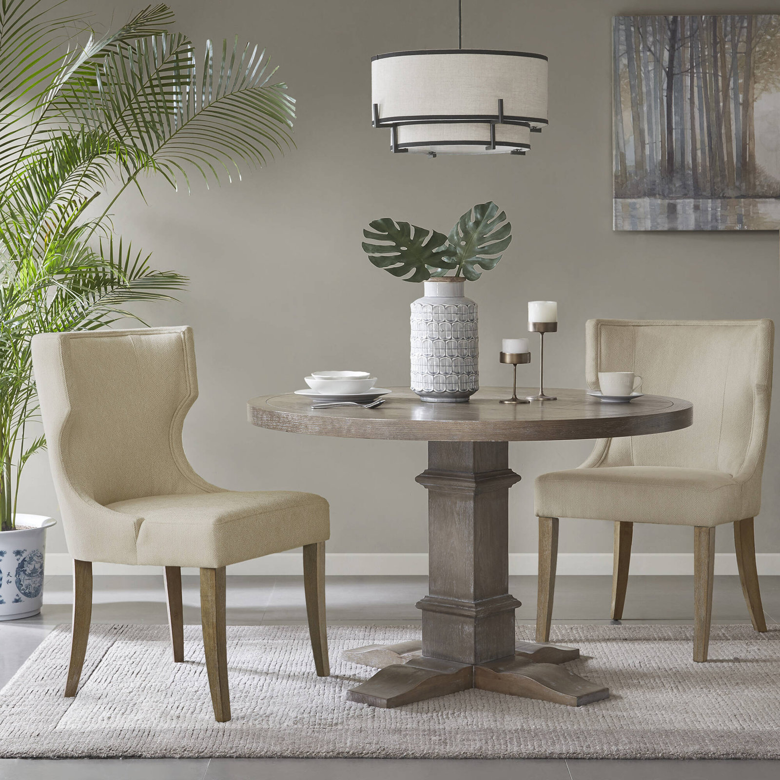 Carson Dining Chair, Cream