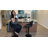 Swivel Upholstered Adjustable Height Bar Counter Stool with Metal Frame-278038284