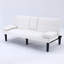 Canapé-lit convertible en cuir PVC-748487444