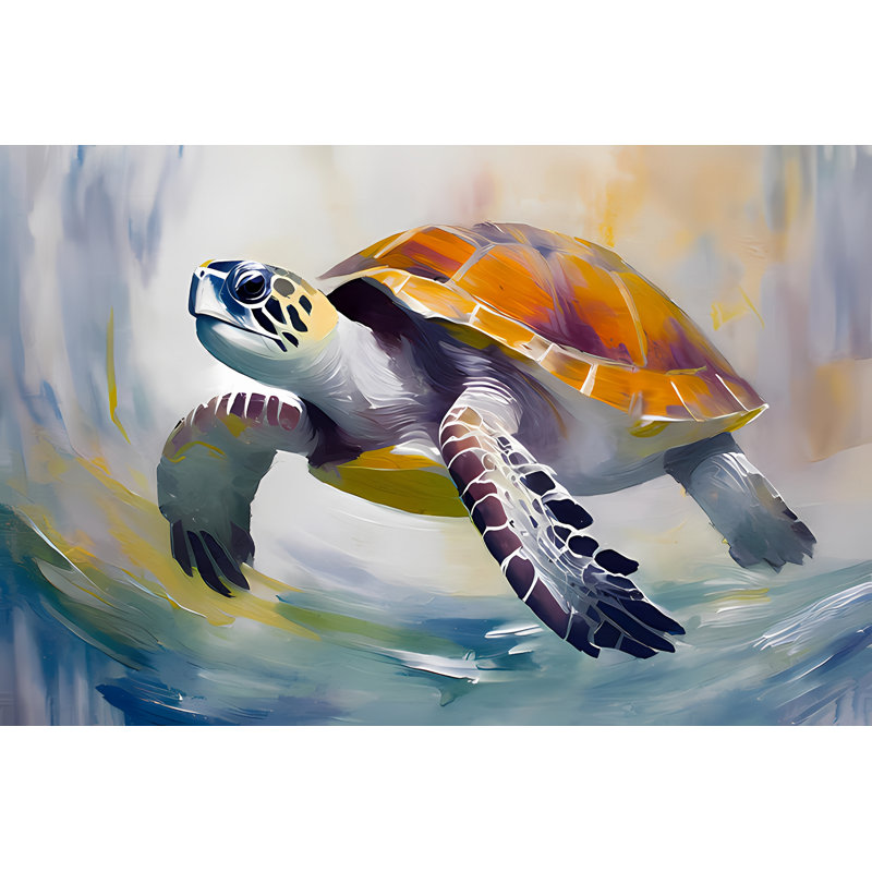 Soupe de tortue, H 20 po x l 30 po