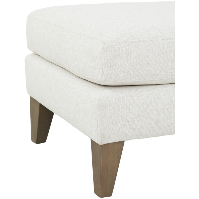 Dolce Ottoman, Almond Buff, 4850 Indigo