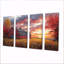 Autumn Red Barn Breeze II - Ensemble d'art mural en toile de grange-820958677