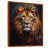 Brown Floater Framed