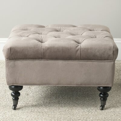 26.2"" Wide Tufted Square Standard and Ottoman -  Alcott HillÂ®, A4AA972AFDC543C3B1B6AD078C0E084A