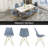 Dillander Velvet Side Chair Dining Chair (Set of 4)-1250338248