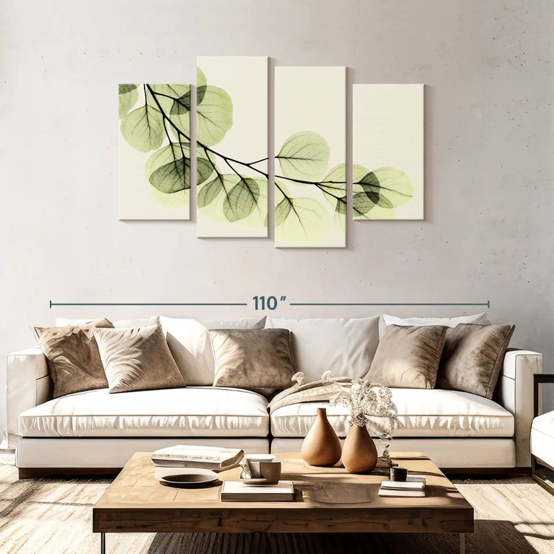 Harnek Mint Eucalyptus, 48" H x 75" W