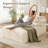 Latitude Run® No Assembly Required 64''D Corduroy Indoor Chaise Lounge Chair Upholstered Modern Glauser Oversized Compression Sleeper Boneless Sofa In A Box-829762479