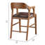 Tabouret en bois massif Lyndel-1082223893