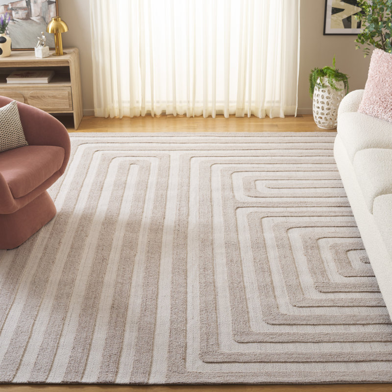 Fathema Southampton Hand Tufted Performance Abstract Rug, Rectangle 8' x 10'