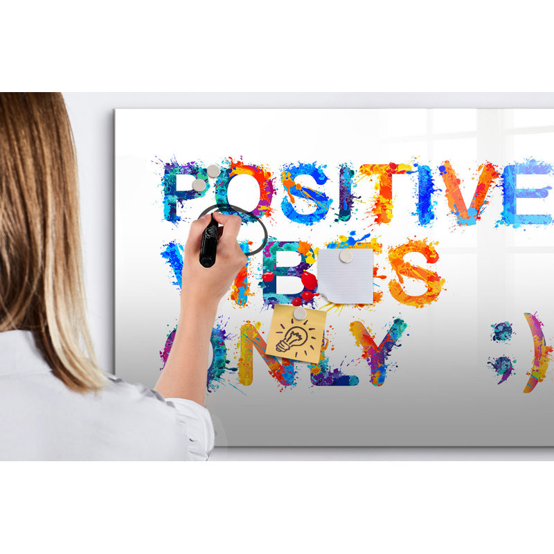 Magnetic Glass Dry Erase Board
