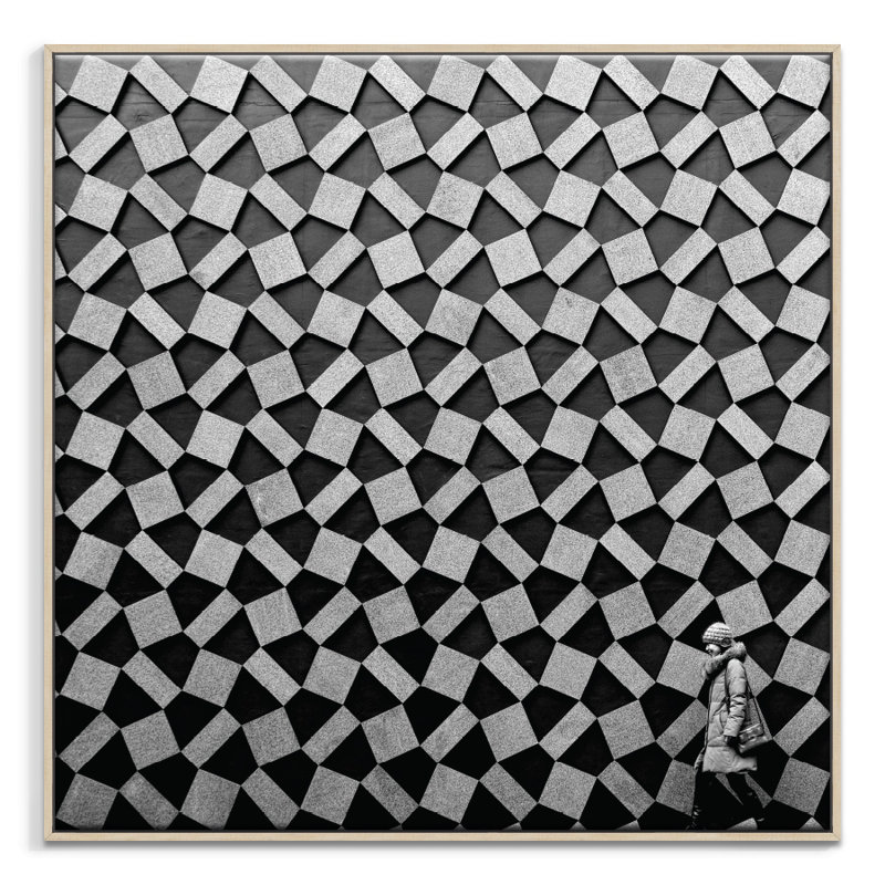 Print on Canvas, Timber, 41cm H x 41cm W