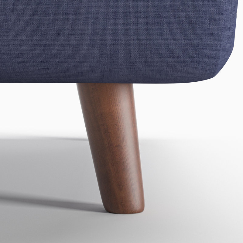 Fauteuil convertible Clarissa, Polyester bleu