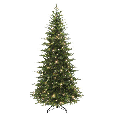 7.5 Ft. Pre-Lit Slim Calgary Fir Artificial Tree