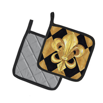 Cuisinier poignée en fleur de caroline trésors de lis