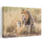 Art mural Lions Intense Moment-129006720