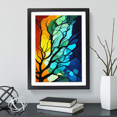 Colourful Tree No.5 - Print