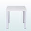 Élégante table de bout Nirvana White