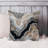 Abstract Gray Marble Geode Pattern IV Modern-99959553
