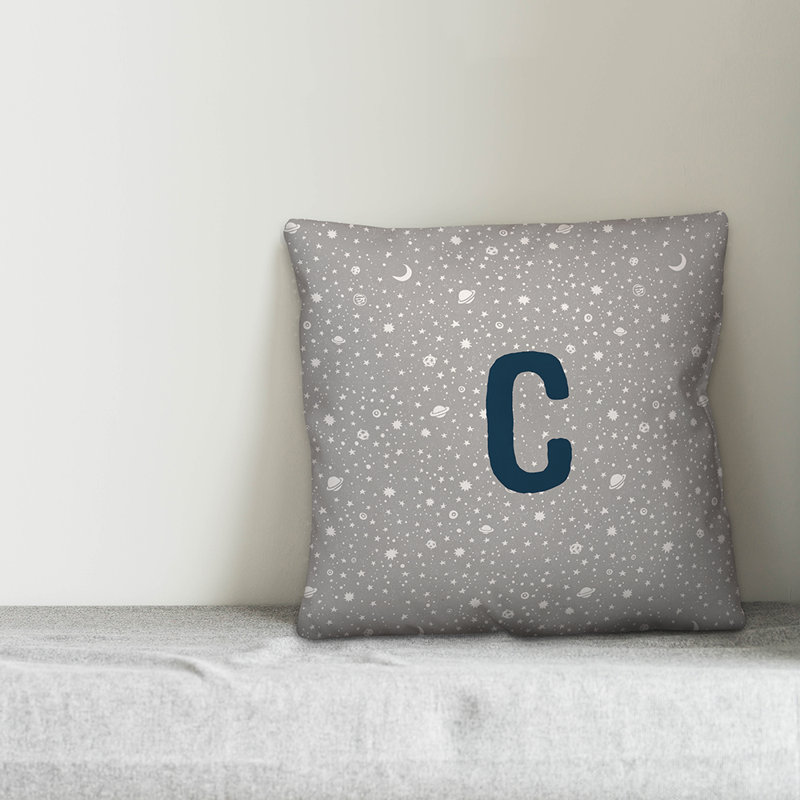 Housse de coussin carré et insert, C