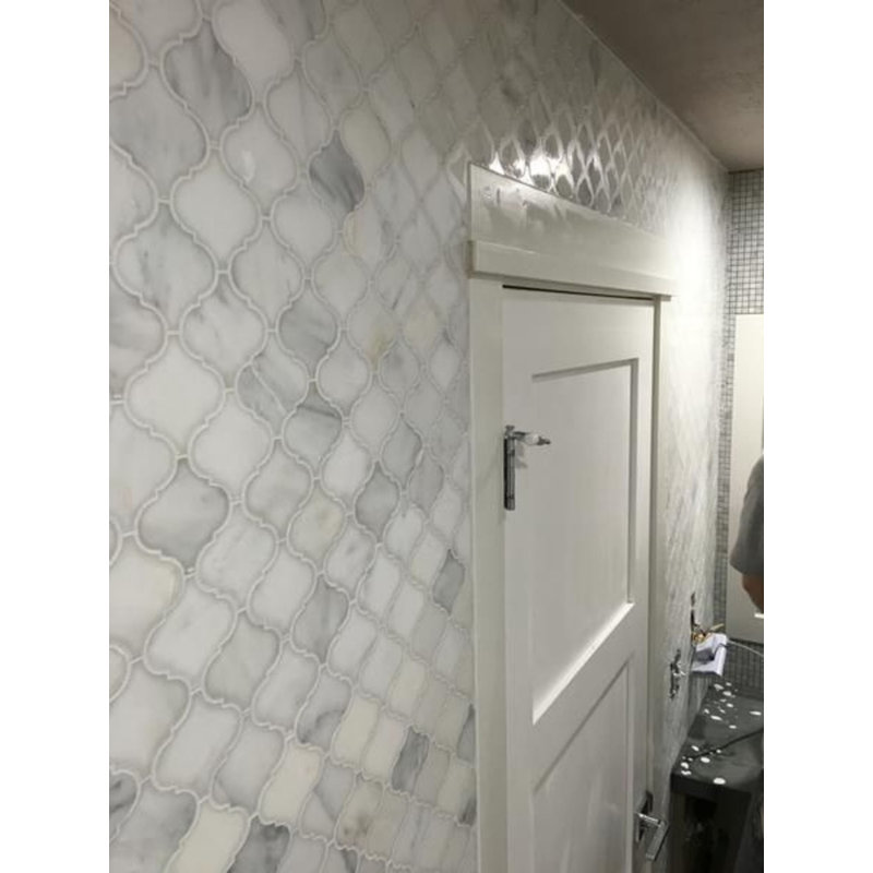 12 po x 12 po Carrara White