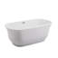 Baignoire de trempage autoportante 59 po. X 28 po. Chaylynn-461946221