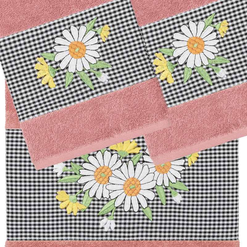 DAISY 3 Piece Turkish Cotton Towel Set