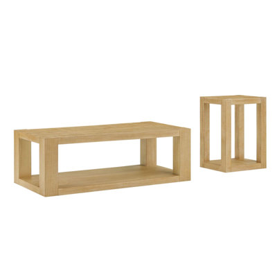 Ensemble de tables basses 2 pièces 2 pièces