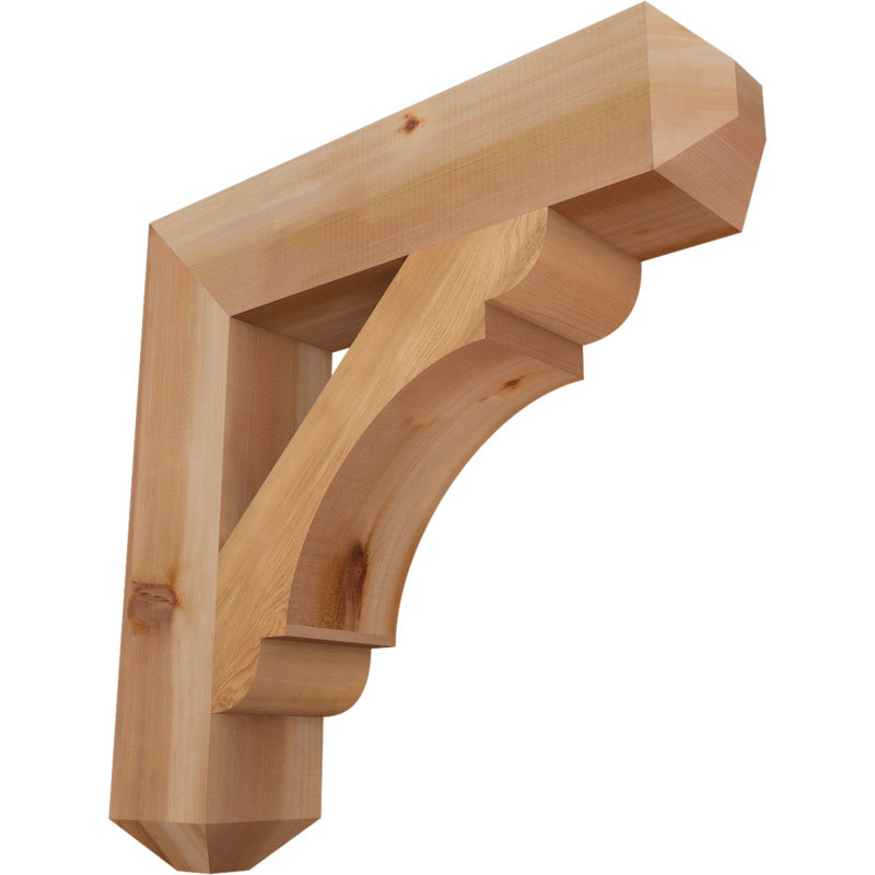 Support pour artisan olympique, H 28 po x l 5,5 po x P 28 po, Cèdre rouge de l'Ouest (lisse)