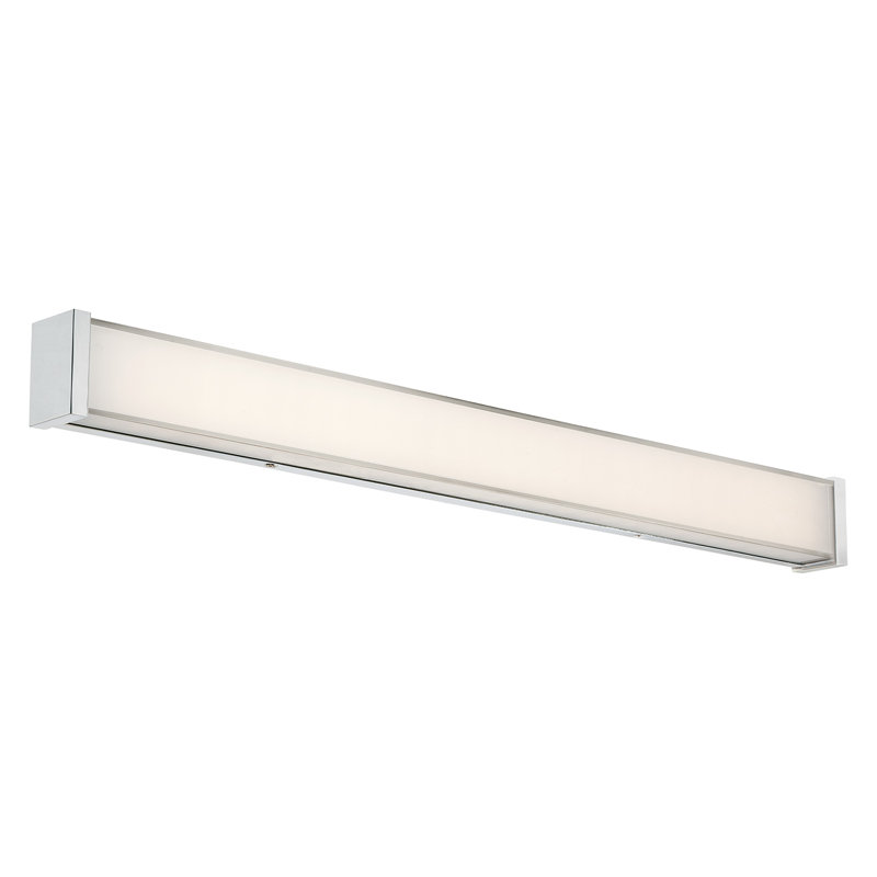 Konate Dimmable LED Bath Bar, Chrome, 3500K