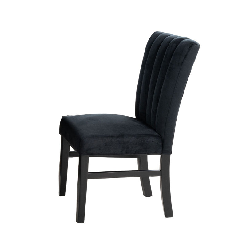 Chaise d'appoint rembourrée de style contemporain 2 pièces