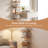 6-Tier Narrow Ladder Bookcase, Wood & Metal Etagere Freestanding Storage Shelf