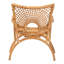 Fauteuil bohémien en rotin naturel