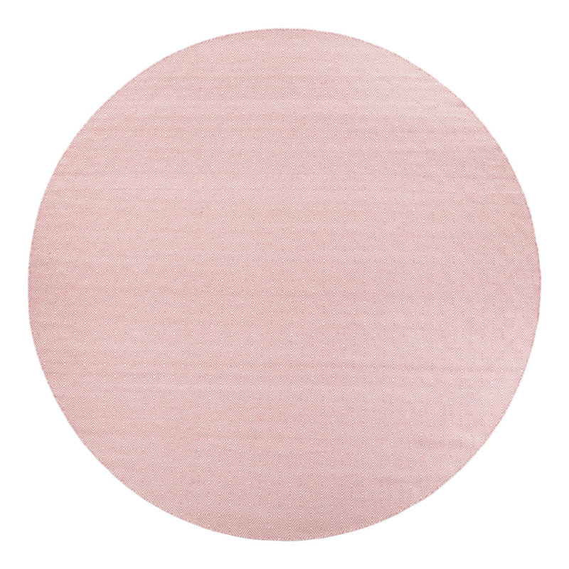 Traetyn Flatweave Wool Indoor Rug, Round 12'