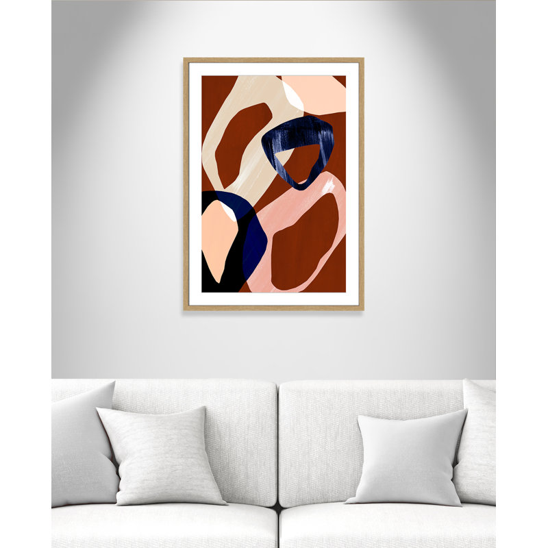 Loop I Print par Violets Print House, 25.5'' W x 35.5'' H, Imprimé mat, Naturel