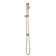 Square And Round Slidebar Kit With Integrated Water Outlet And Multifunction Hand Shower Chrome