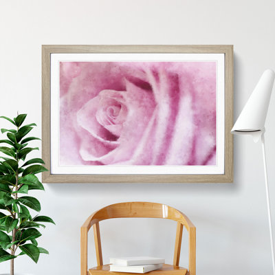 Pink Rose Flower Vol.1 - Framed Print