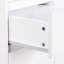 Rangement pour hall d'entrée moderne avec fabrication de panneaux de particules, classeur de bureau contemporain, tiroirs en métal et serrure fonctionnelle-295227642