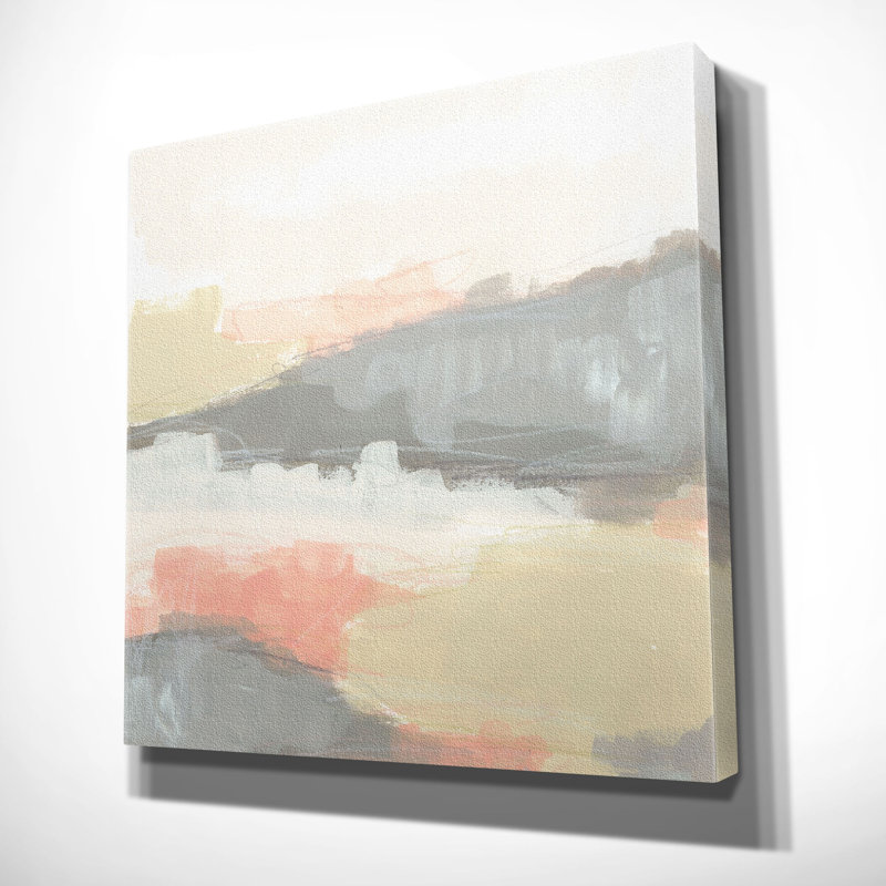 « valley brume ii », peinture, H 10 po x l 10 po x P 1,5 po, Toile tendue
