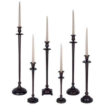 Bougeoir de table en acier inoxydable 11,5 po