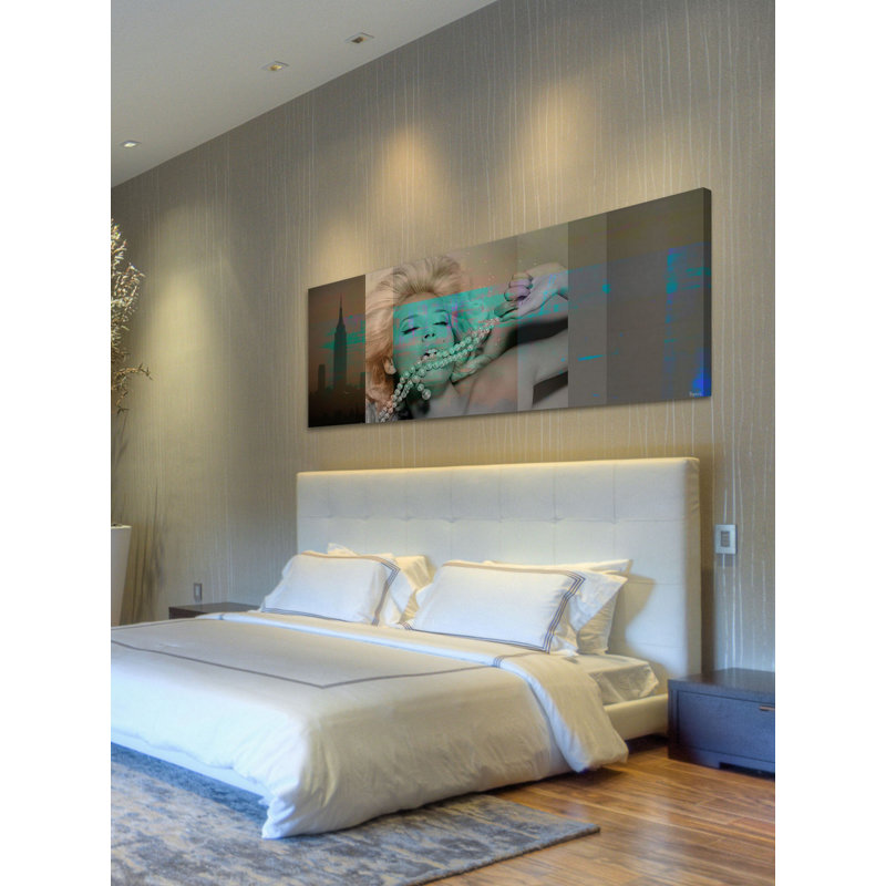 1 Piece Wrapped Canvas Wall Art, 38cm H x 114cm W